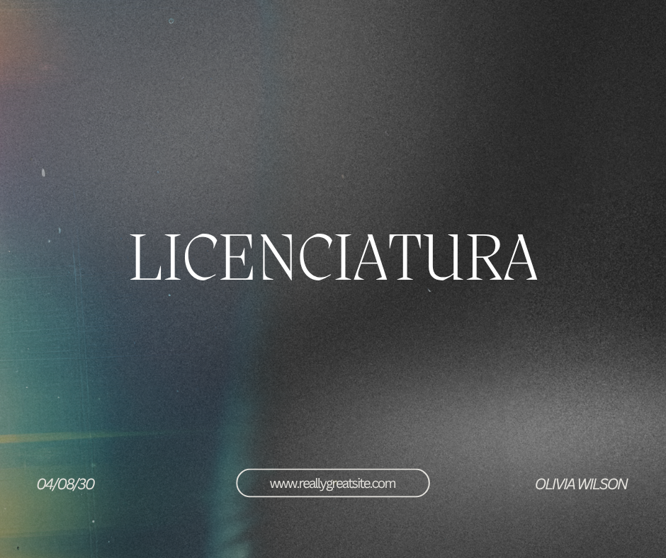 Licenciatura en Estudios Teológicos y Pastorales